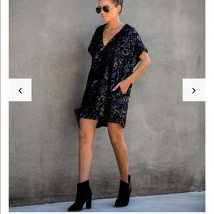 VICI velvet sequin dress